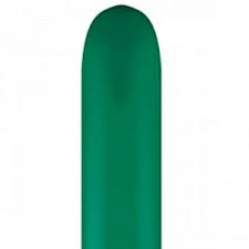 260Q Standard Green Balloon Qualatex 100ct