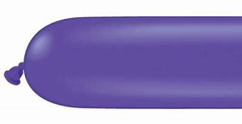 260Q Standard PURPLE VIOLET Balloon Qualatex 100ct