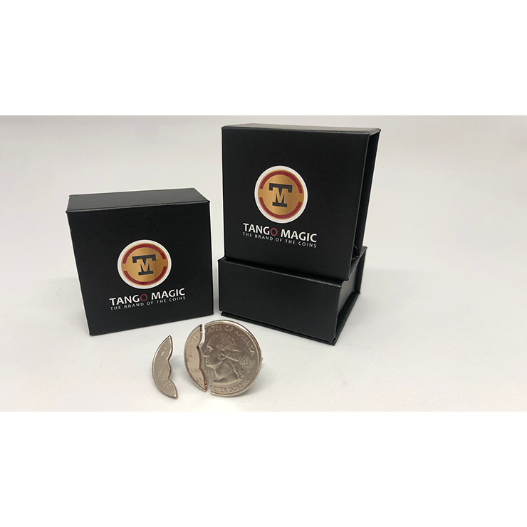Bite Coin US Quarter (Internal With Extra Piece) (D0045)by Tango Trick