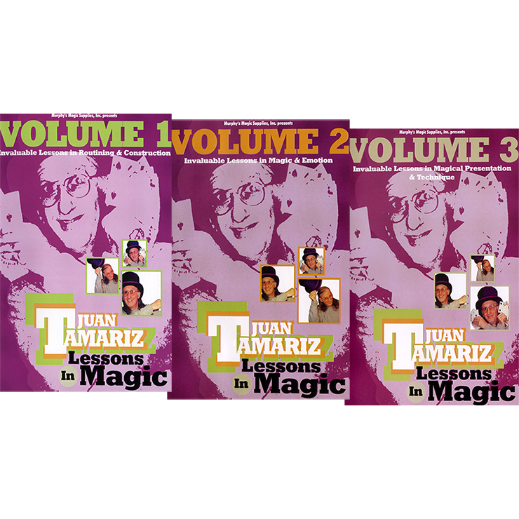 3 Vol. Combo Juan Tamariz Lessons in Magic video DOWNLOAD