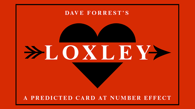 Loxley (Gimmicks and Online Instructions) by David Forrest Trick