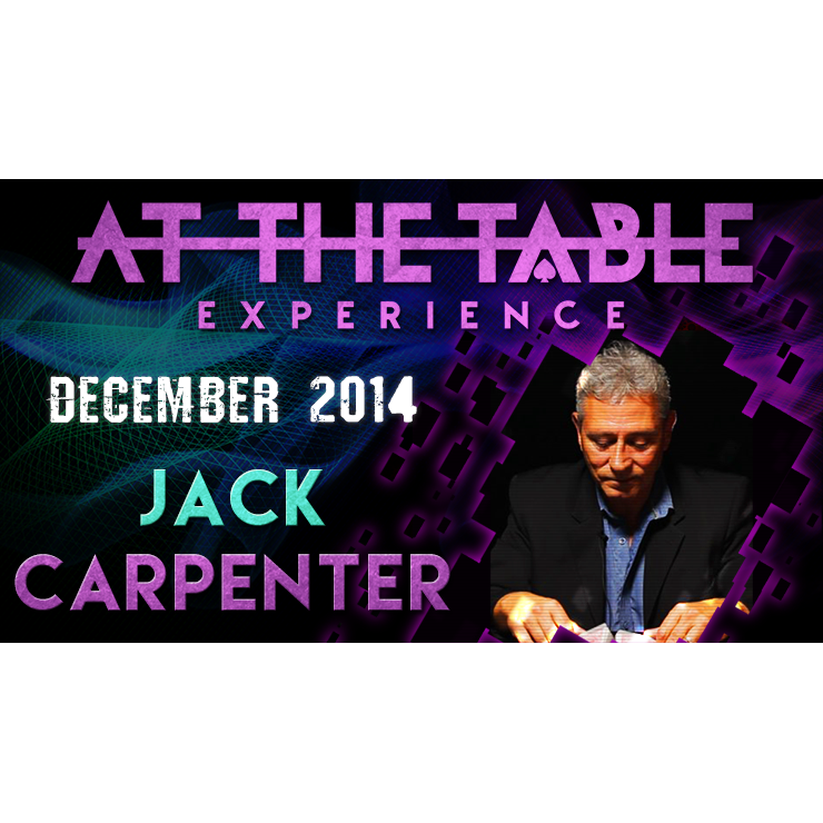 At the Table Live Lecture Jack Carpenter 12/3/2014 video DOWNLOAD