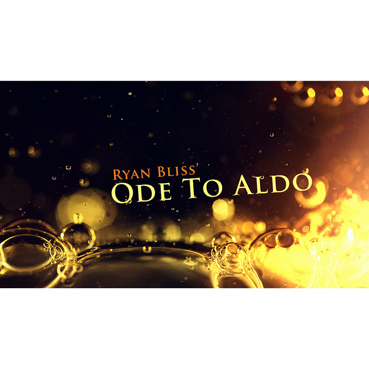 Ode To Aldo by Ryan Bliss video DOWNLOAD