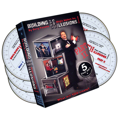 Building Your Own Illusions Part 2 The Complete Video Course (6 DVD set) by Gerry Frenette DVD