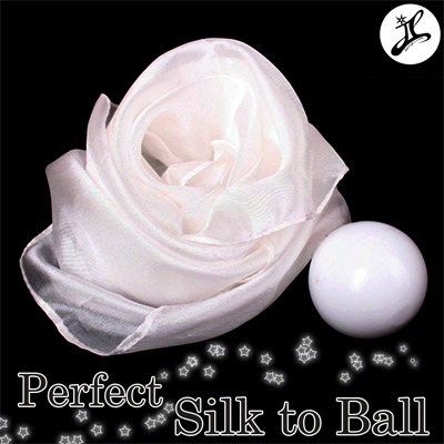 Perfect Silk to Ball white(Automatic)by JL Magic Trick