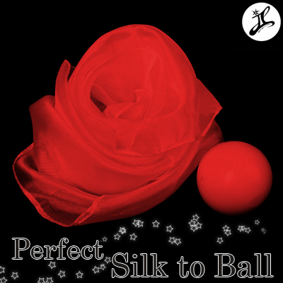 Perfect Silk to Ball red(Automatic)by JL Magic Trick