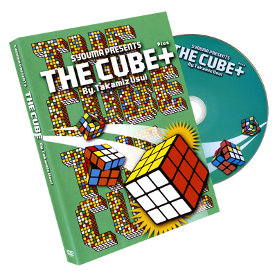 The Cube PLUS (Gimmicks & DVD) by Takamitsu Usui DVD