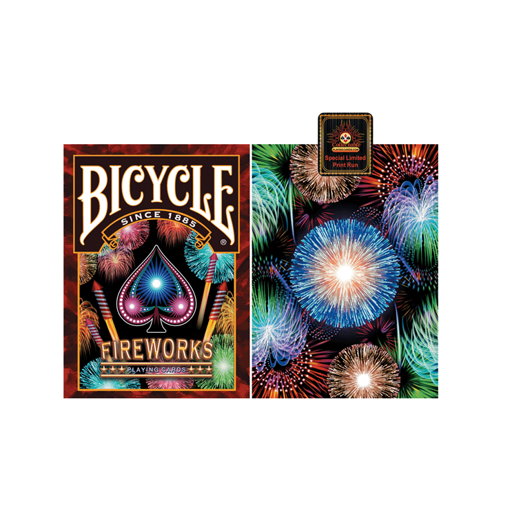 Bicycle Fireworks Playing Cards by Collectable Playing Cards