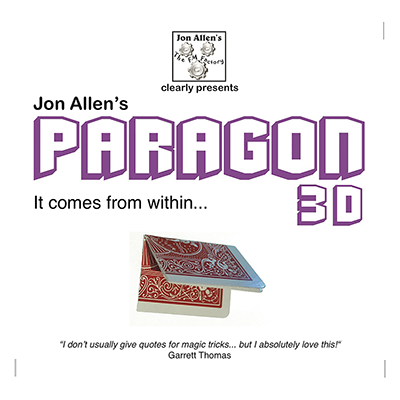 Paragon 3D (DVD and Gimmick) by Jon Allen Trick