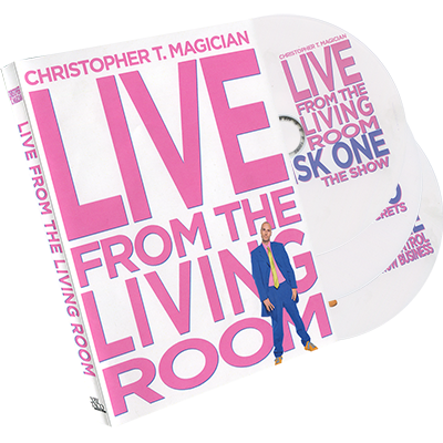 Live From The Living Room 3 DVD Set starring Christopher T. Magician DVD