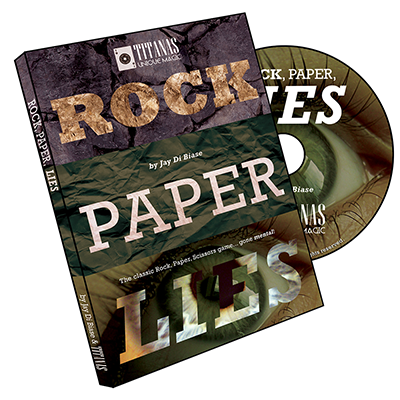 Rock Paper Lies by Jay Di Biase and Titanas Magic Productions DVD