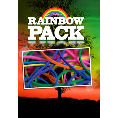 Joe Rindfleischs Rainbow Rubber Bands (Rainbow Pack) by Joe Rindfleisch Trick