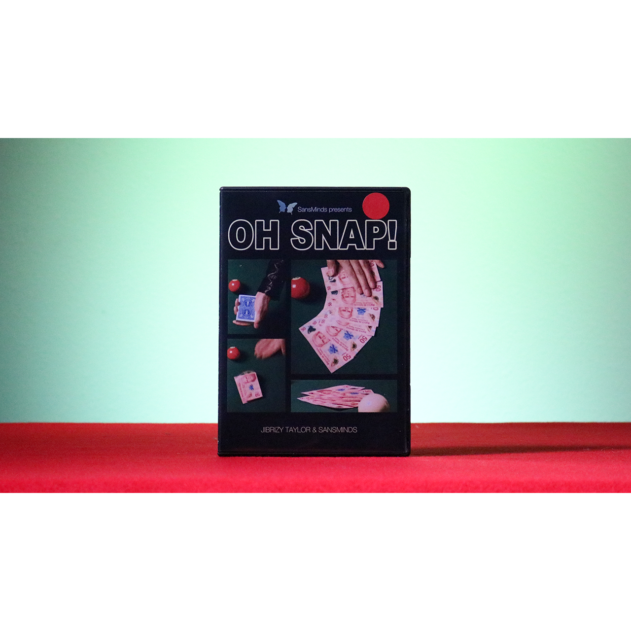 OH SNAP! Red (DVD and Gimmick) by Jibrizy Taylor and SansMinds