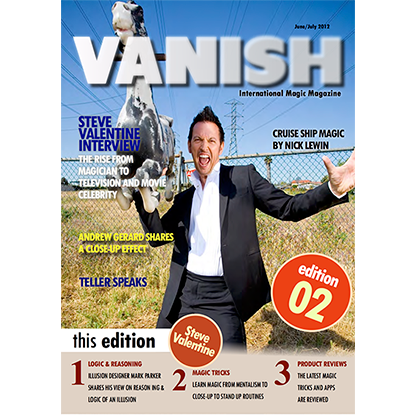 VANISH Magazine June/July 2012 Steve Valentine eBook DOWNLOAD