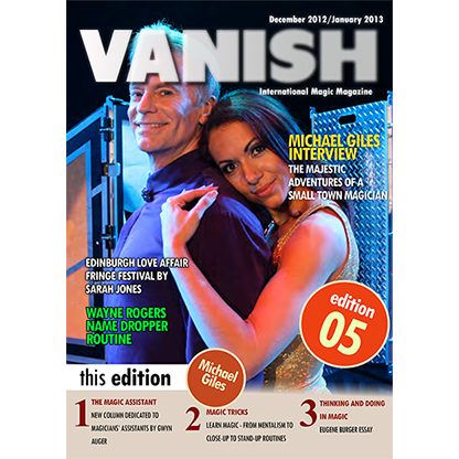 VANISH Magazine December 2012/January 2013 Michael Giles eBook DOWNLOAD