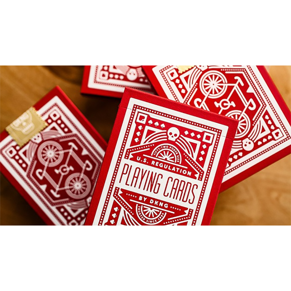 DKNG (Red Wheel) Playing Cards by Art of Play