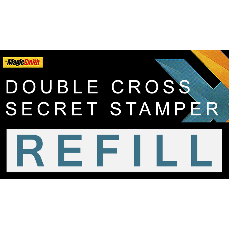 Secret Stamper Part (Refill) for Double Cross by Magic Smith Trick