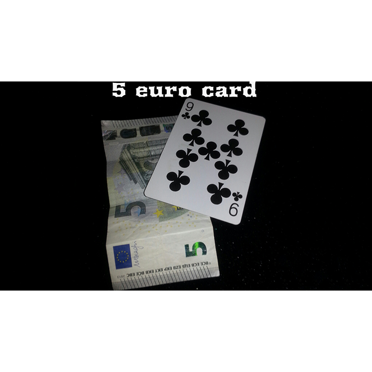 5 euro card by Emanuele Moschella video DOWNLOAD