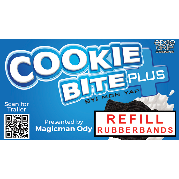 Spare Rubberbands for Cookie Bite Plus (10 pieces) Trick