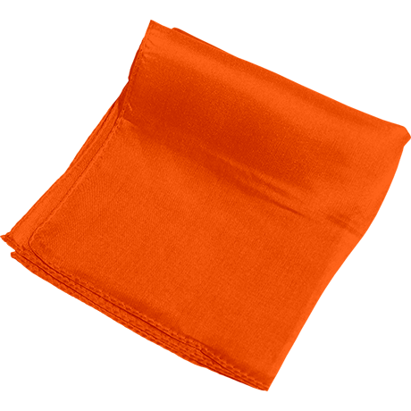 Silk 24 inch (Orange) Magic by Gosh Trick