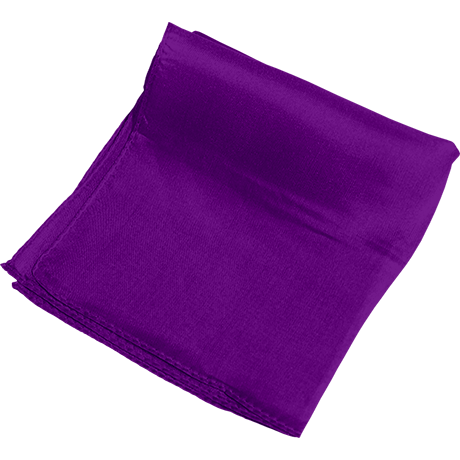 Silk 24 inch (Violet) Magic by Gosh Trick