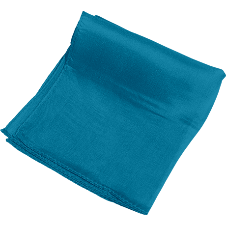 Silk 6 inch (Turquoise) Magic by Gosh Trick