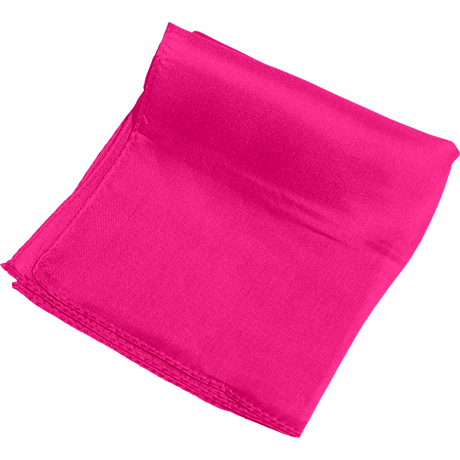 Silk 9 inch (Hot Pink) Magic by Gosh Trick