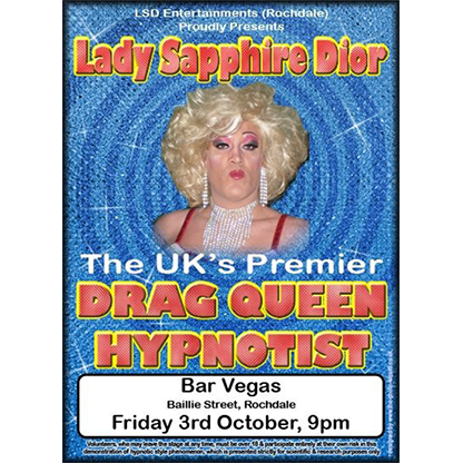 Drag Queen Comedy Stage Hypnosis Course by Jonathan Royle & Lady Sapphire Dior Mixed Media DOWNLOAD