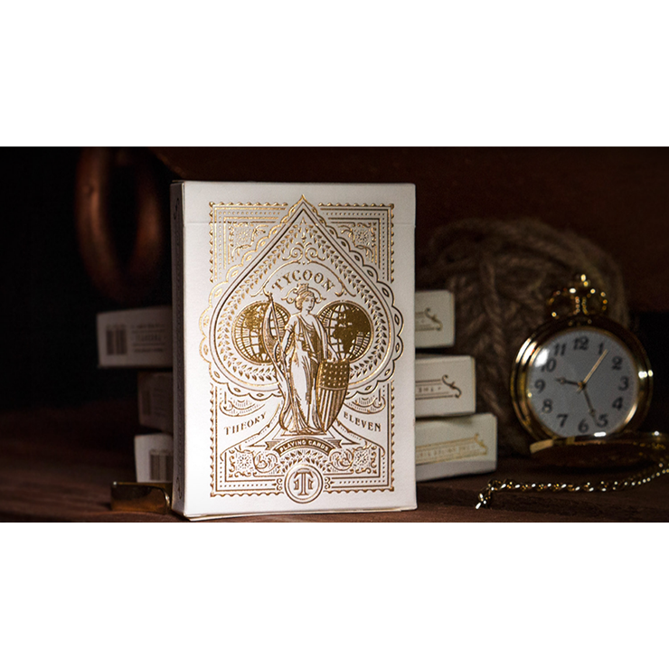 Tycoon Playing Cards (Ivory) by theory11