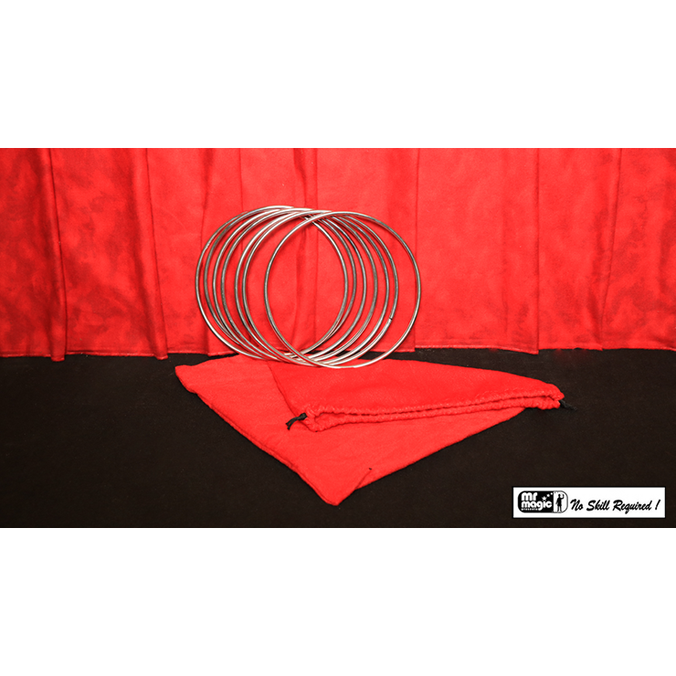 8" Linking Rings SS (7 Rings) by Mr. Magic Trick