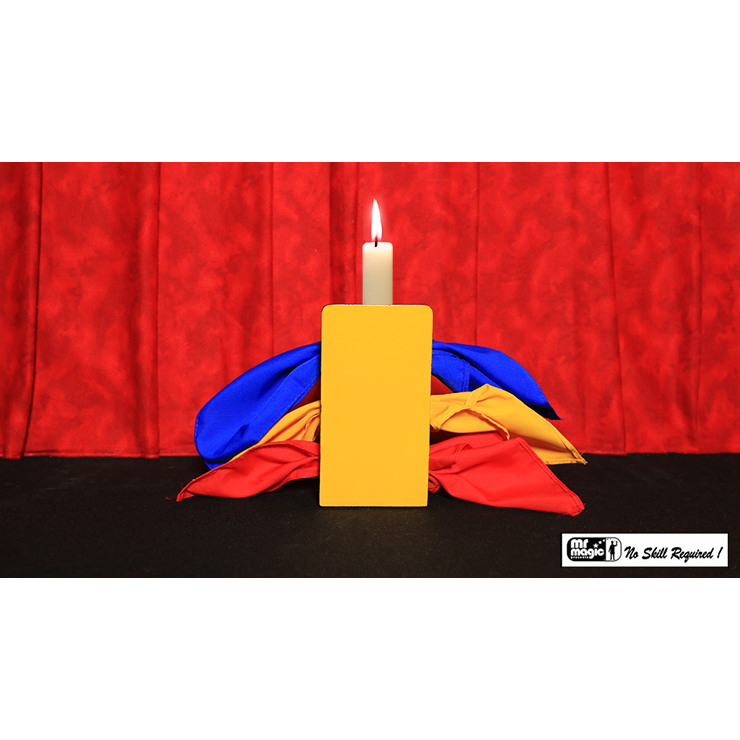 Candle Through Silks (Stage Version) by Mr. Magic Trick
