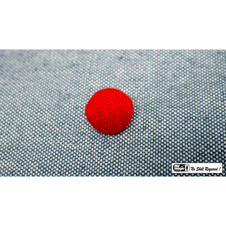 Crochet Ball 1 inch Single (Red) by Mr. Magic Trick