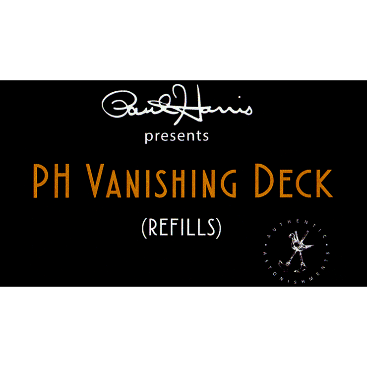 Paul Harris Presents PH Vanishing Deck Refill Pack Trick