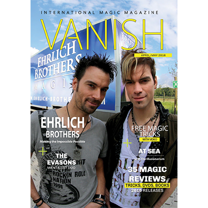 VANISH Magazine April/May 2016 Ehrlich Brothers eBook DOWNLOAD