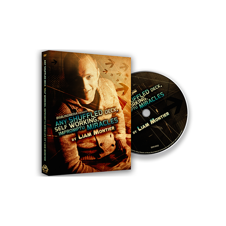 BIGBLINDMEDIA Presents Any Shuffled Deck Self Working Impromptu Miracles DVD