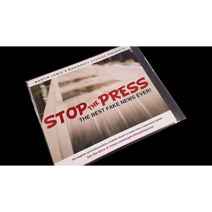 Stop the Press by Martin Lewis Trick