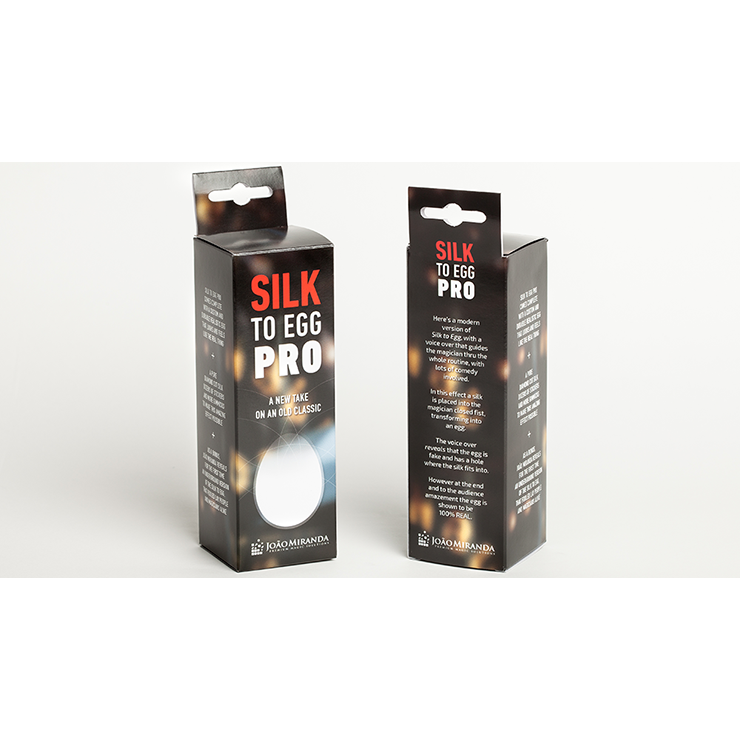 Silk to Egg PRO (White) by Joi£o Miranda Trick