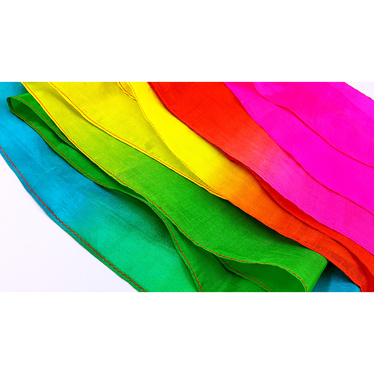 Rainbow Silk Fountain Streamer by Yan Yan Ma and Magiclism Trick