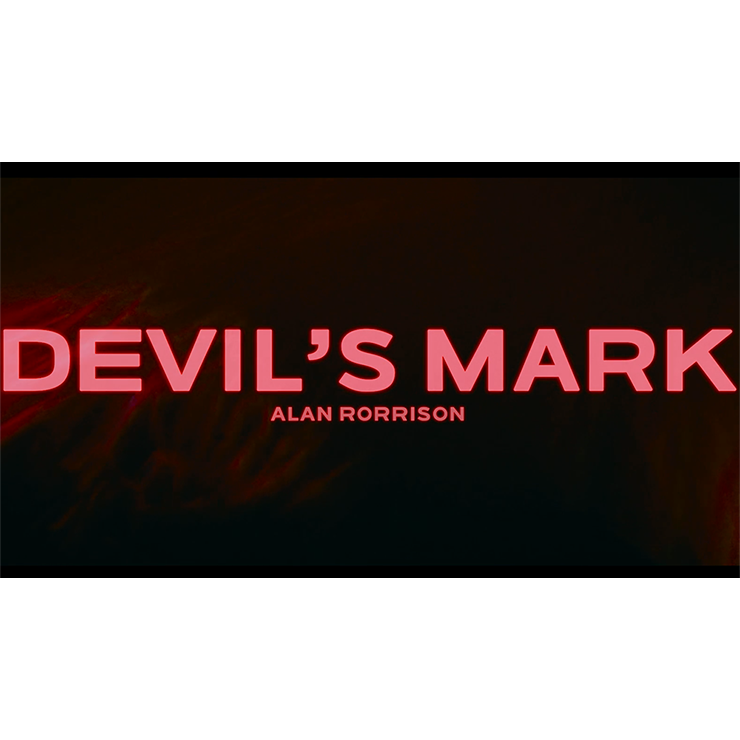 Devils Mark (DVD and Gimmicks) by Alan Rorrison DVD