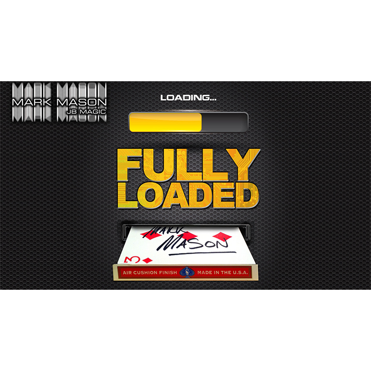 Fully Loaded Red (DVD and Gimmicks) by Mark Mason Trick