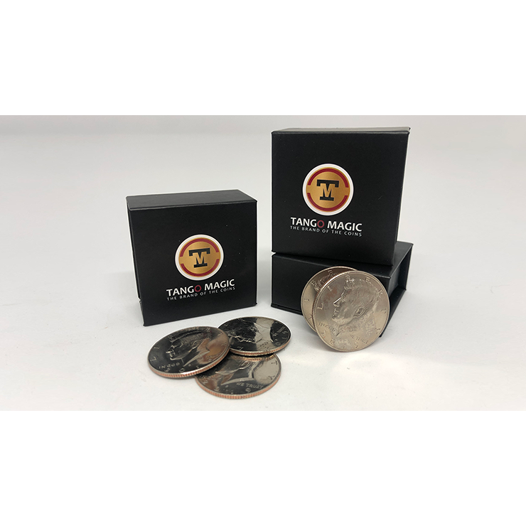 Perfect Shell Coin Set Half Dollar (Shell and 4 Coins D0201) by Tango Magic Trick