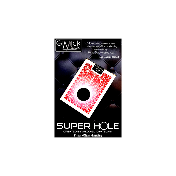 SUPER HOLE (RED) by Mickael Chatelain Trick