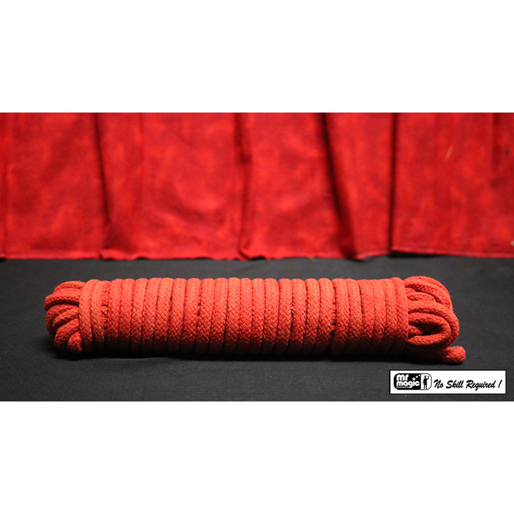 Cotton Rope (Red) 50 ft by Mr. Magic Trick