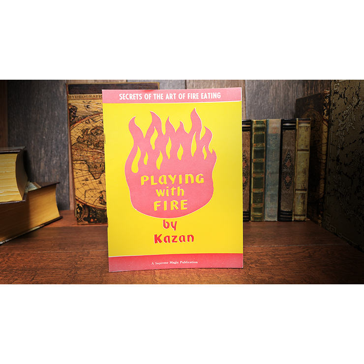 Playing with Fire (Rare/Limited) by Kazan Book