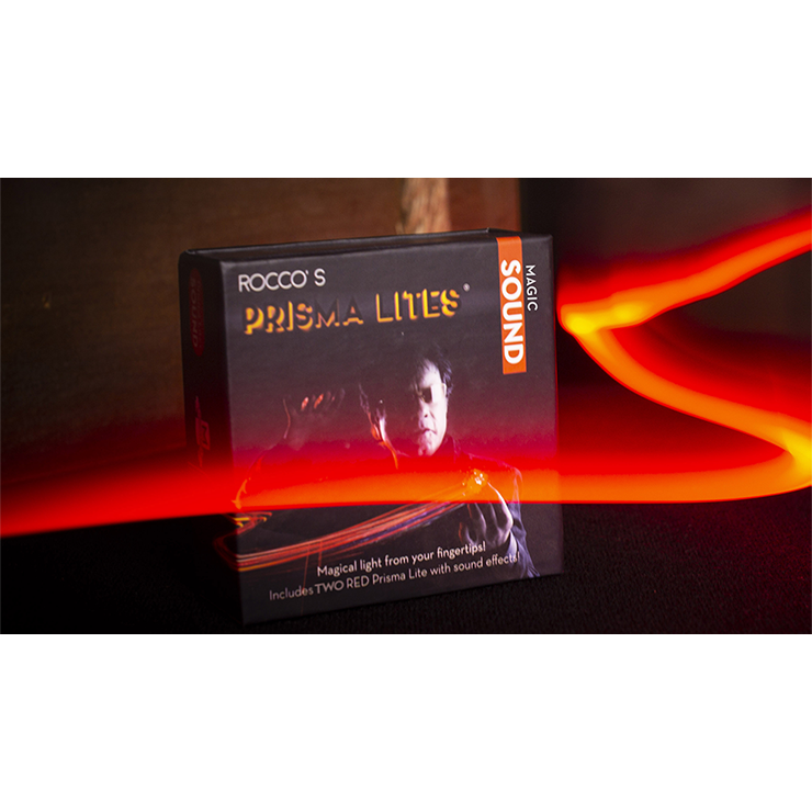 Roccos Prisma Lites SOUND Pair (Magic/Red) Trick