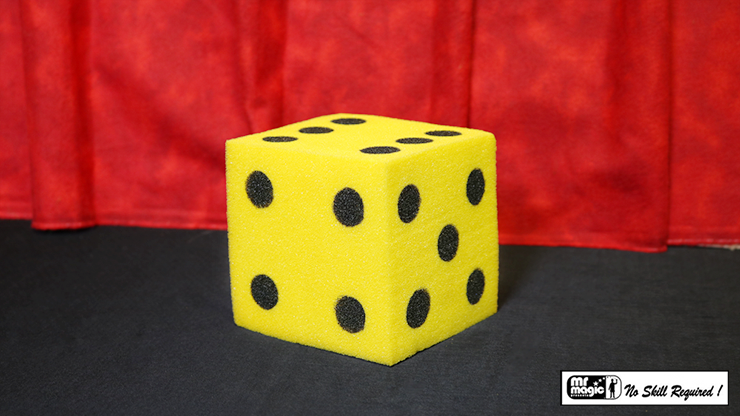 Ball To Dice (Yellow/Black) by Mr. Magic Trick