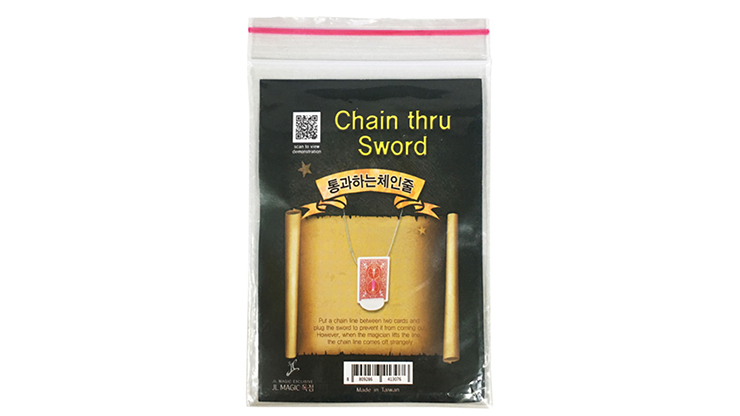 Chain Thru Sword by JL Magic Trick