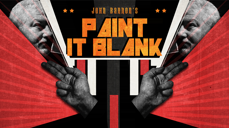 BIGBLINDMEDIA Presents John Bannons Paint It Blank (Gimmicks and DVD) DVD