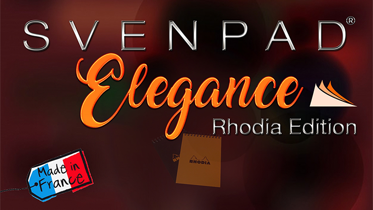 SvenPad Elegance Rhodia Edition (Single Black Cover) Trick