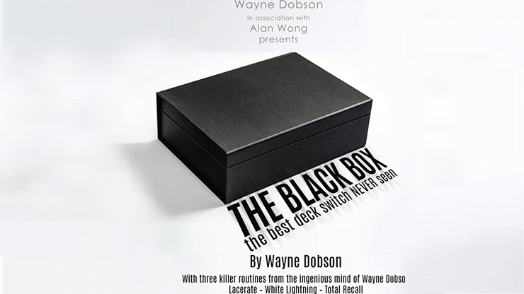 The Black Box (Gimmick and Online Instructions) by Wayne Dobson and Alan Wong Trick